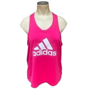 Adidas Women’s Climalite Pink Athletic Tank Size M